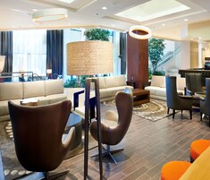 Sala de estar en el lobby