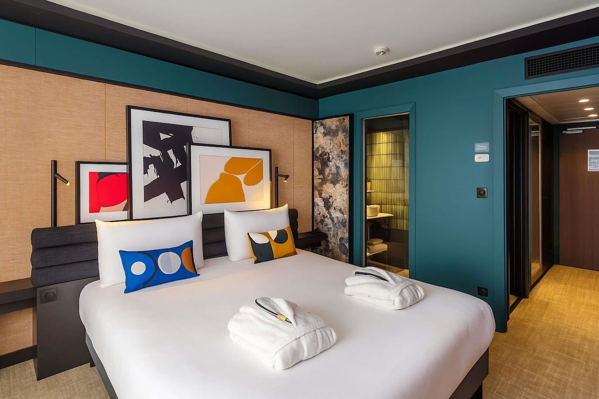 Privilege, Chambre Double Design | Minibar, coffres-forts dans les chambres, bureau, rideaux occultants