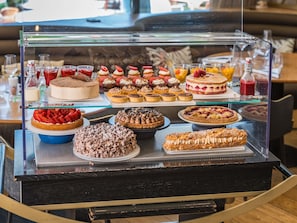 Breakfast, lunch, dinner served; French cuisine, pool views