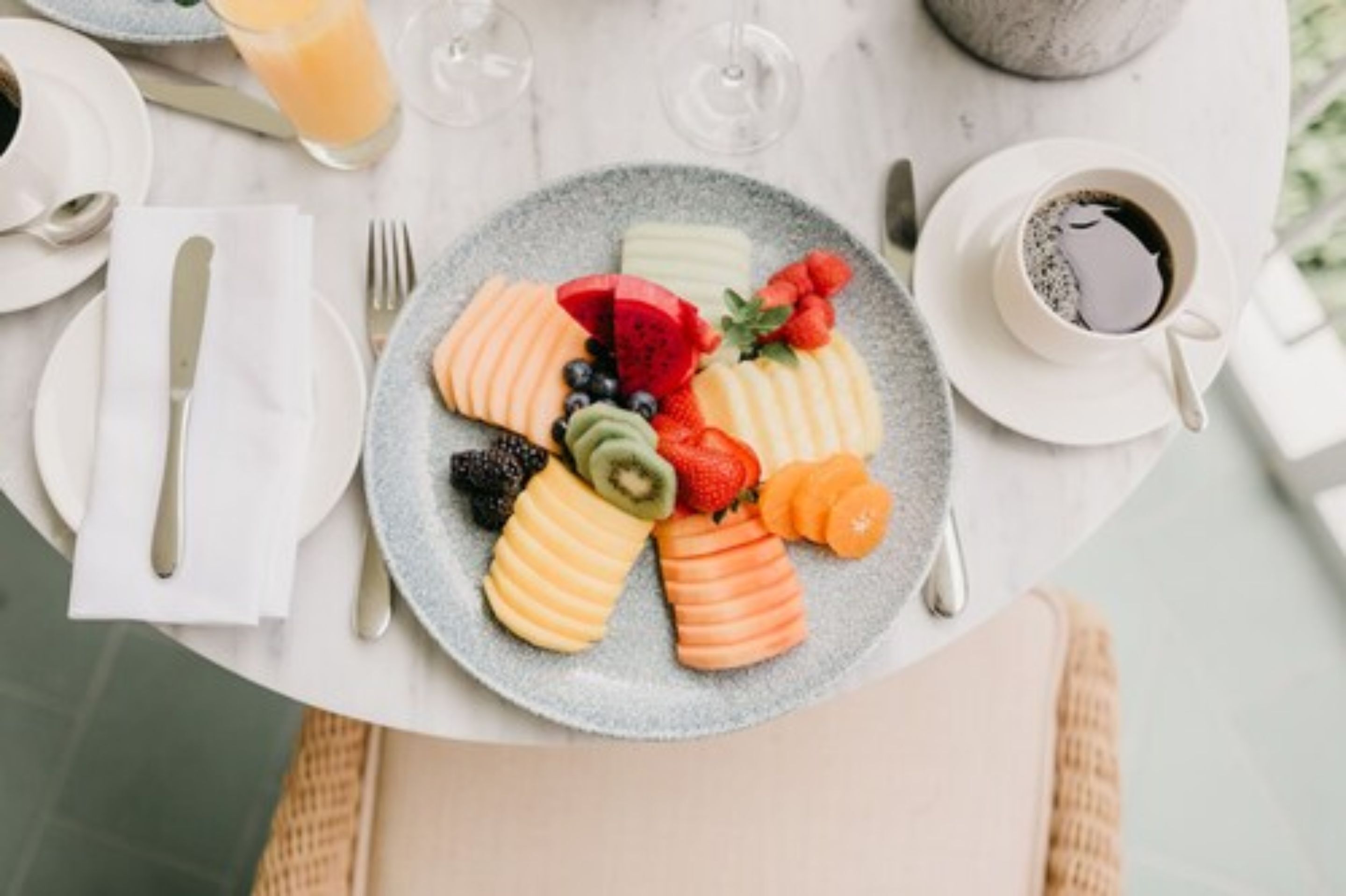 daily buffet breakfast for a fee