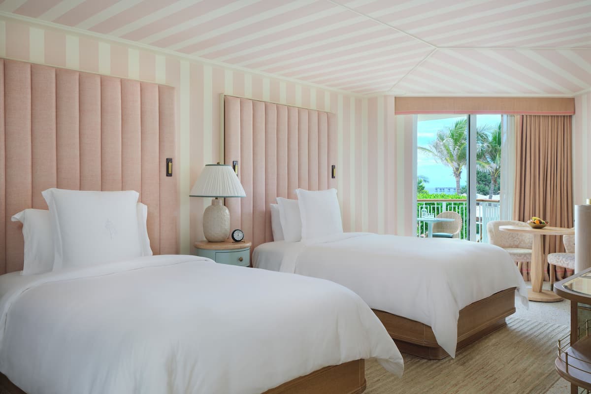 Ocean View Cabana Terrace Double | Premium bedding, down comforters, pillowtop beds, minibar