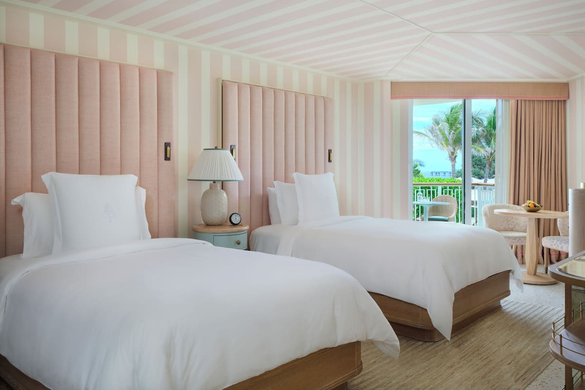 Ocean View Cabana Terrace Double | Premium bedding, down comforters, pillowtop beds, minibar