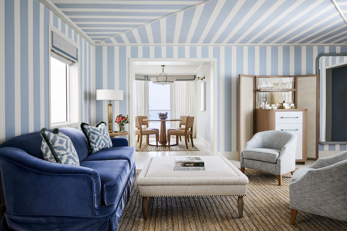 Ocean Terrace Suite | Premium bedding, down comforters, pillowtop beds, minibar