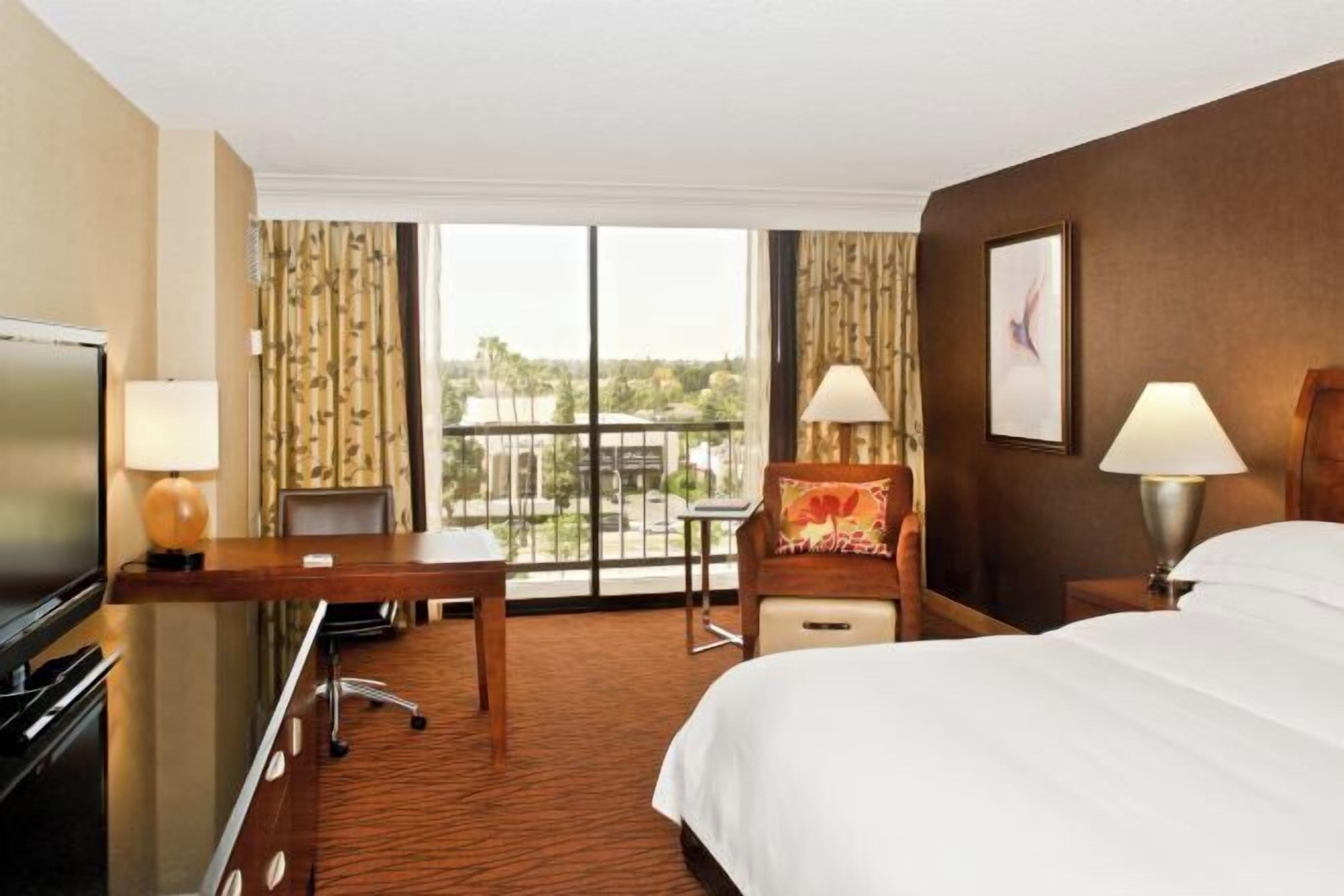 Premium bedding, down duvets, pillow-top beds, in-room safe