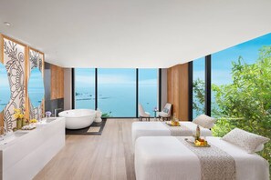 Kroppsbehandlingar, aromaterapi, kroppsinpackningar och kroppsskrubb