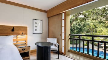 Ropa de cama de alta calidad, edredón y minibar