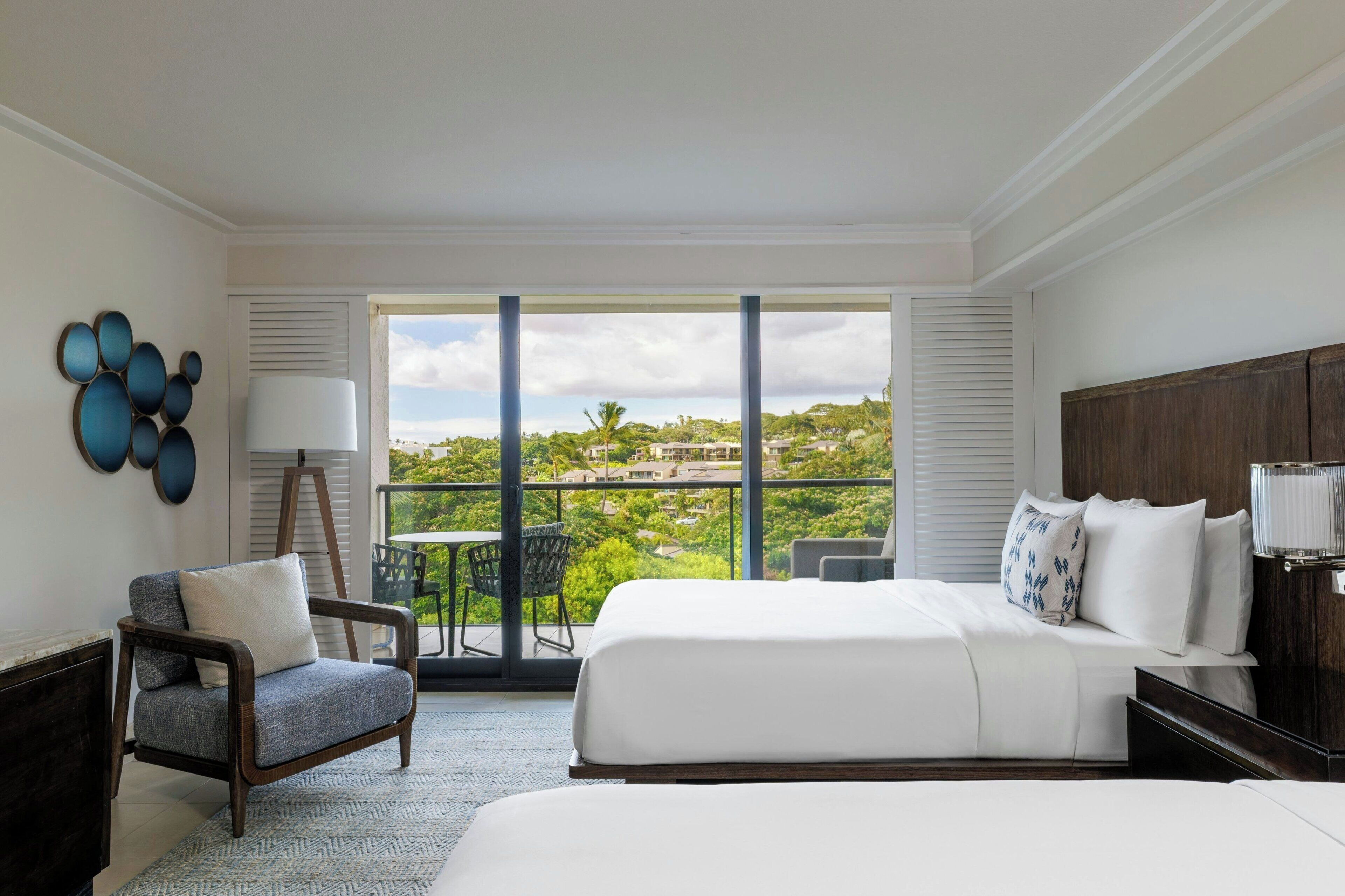 Room, 2 Queen Beds, Garden View (Balcony)