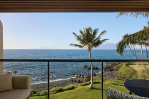 Room, 2 Queen Beds, Balcony, Oceanfront (Oceanfront) | In-room safe, desk, iron/ironing board, free cots/infant beds
