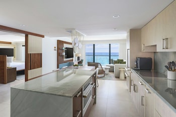 Villa, 1 Bedroom, Oceanfront | Living room | 55-inch Smart TV with cable channels, TV, Netflix at Wailea Beach Resort - Marriott, Maui