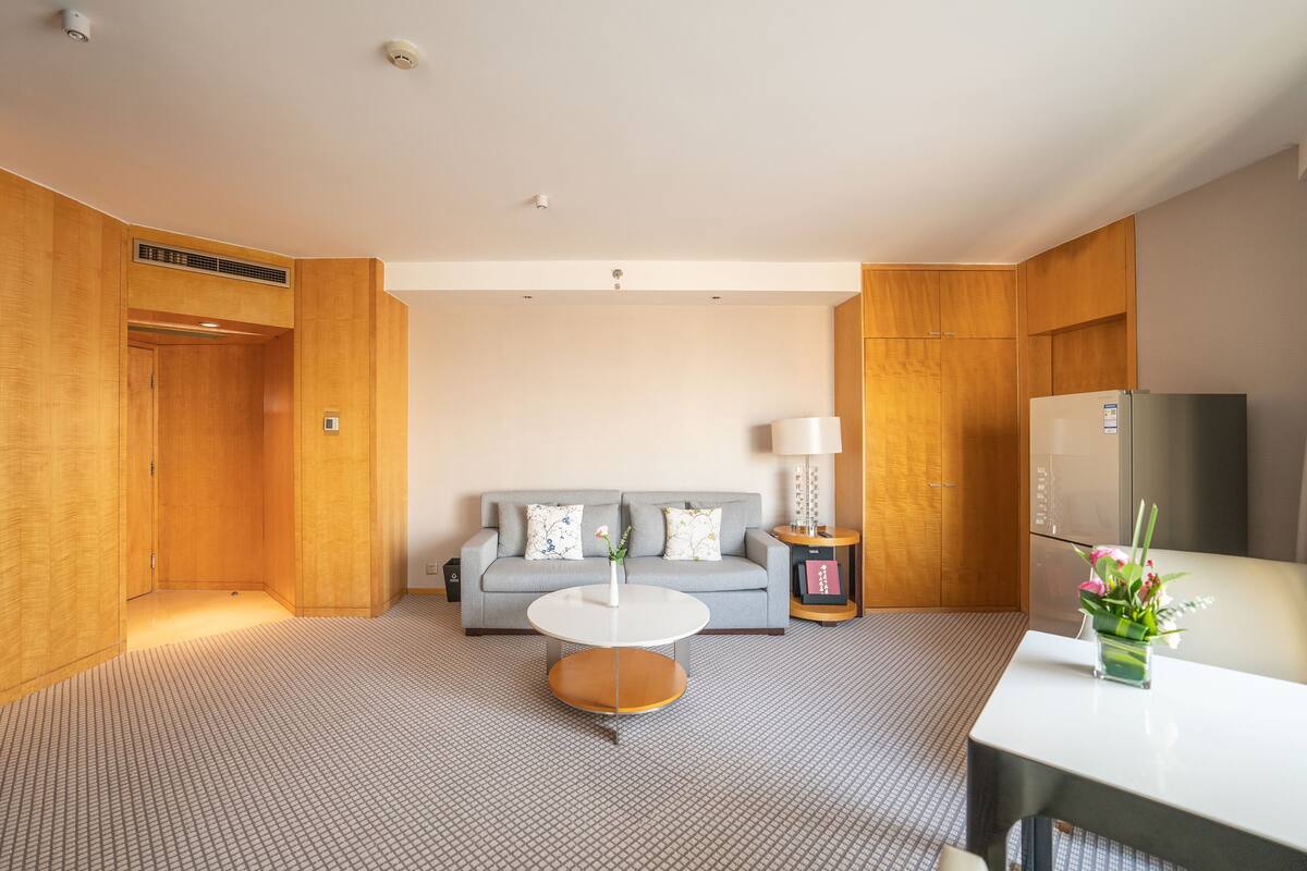 Literie de qualité supérieure, couette en duvet d'oie, minibar