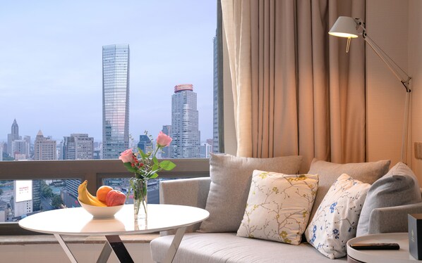 Jinling Tower City View Deluxe Room | View from room