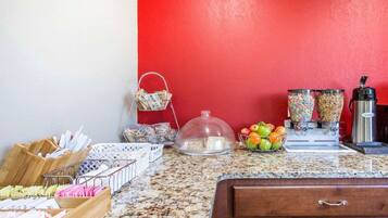 Free continental breakfast