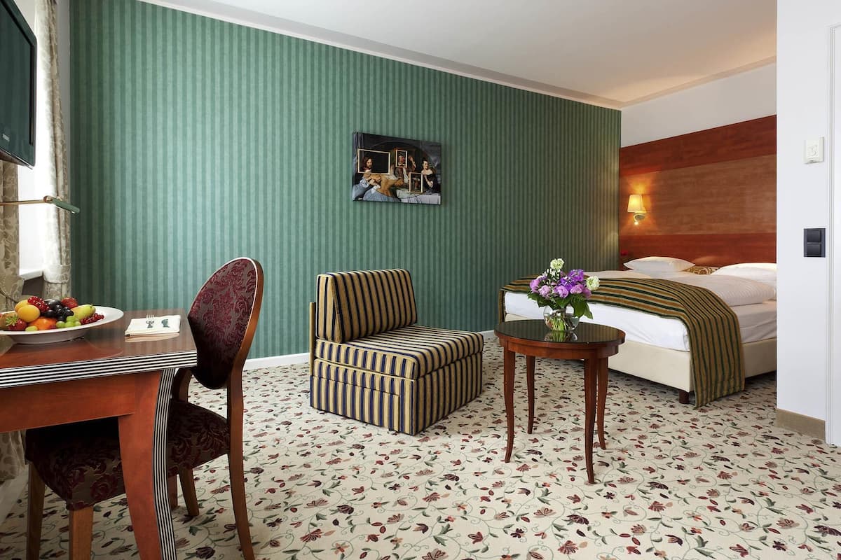 Classic Room, 1 Queen Bed (Bidermeier) | Premium bedding, minibar, in-room safe, desk