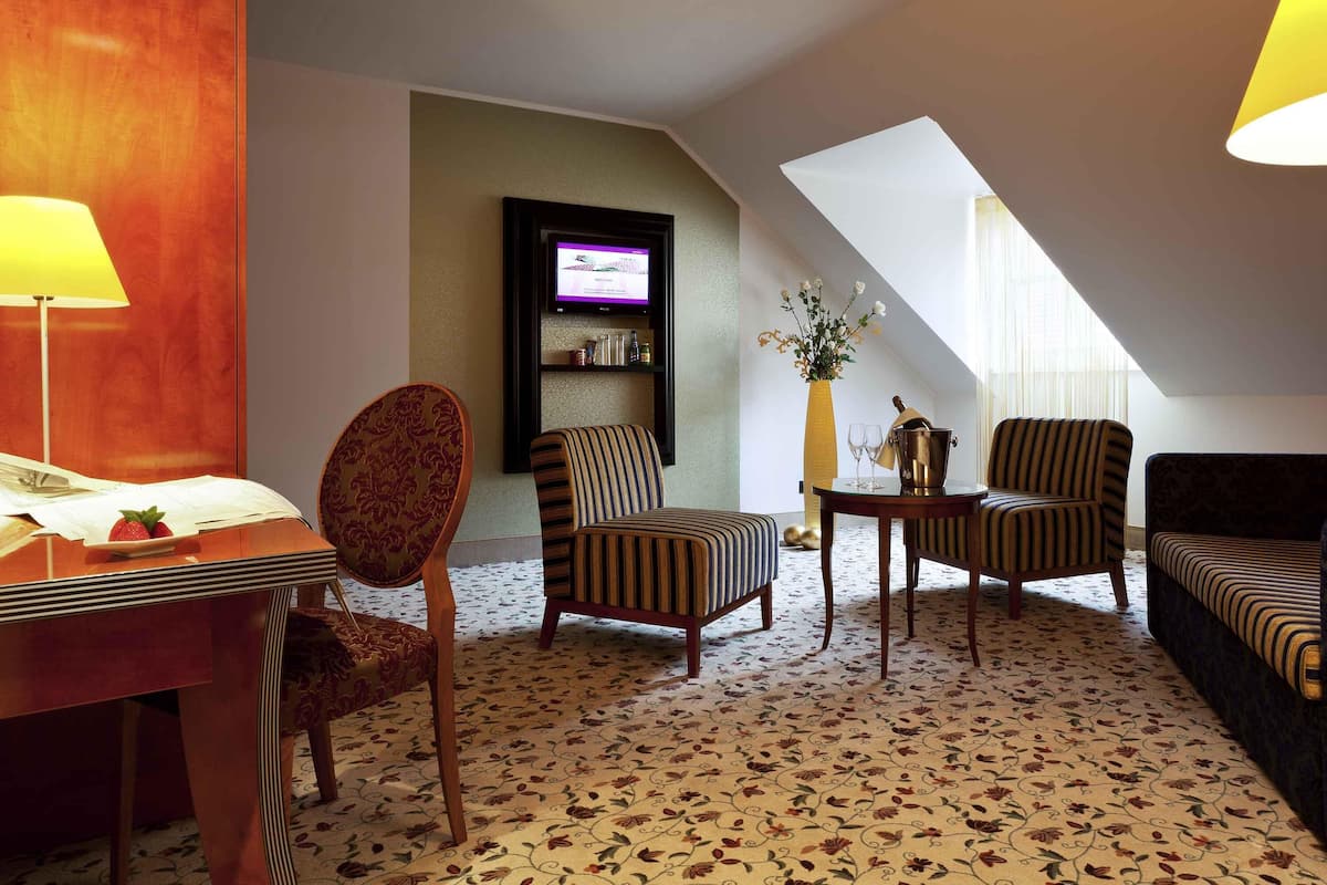 Suite, 1 lit double (Bidermeier) | 1 chambre, literie de qualité, minibar, coffre-fort