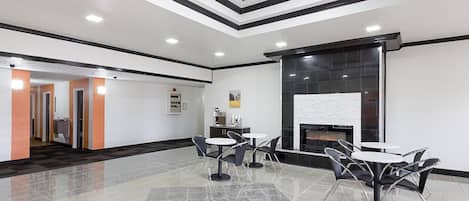 Sitteområde i lobbyen