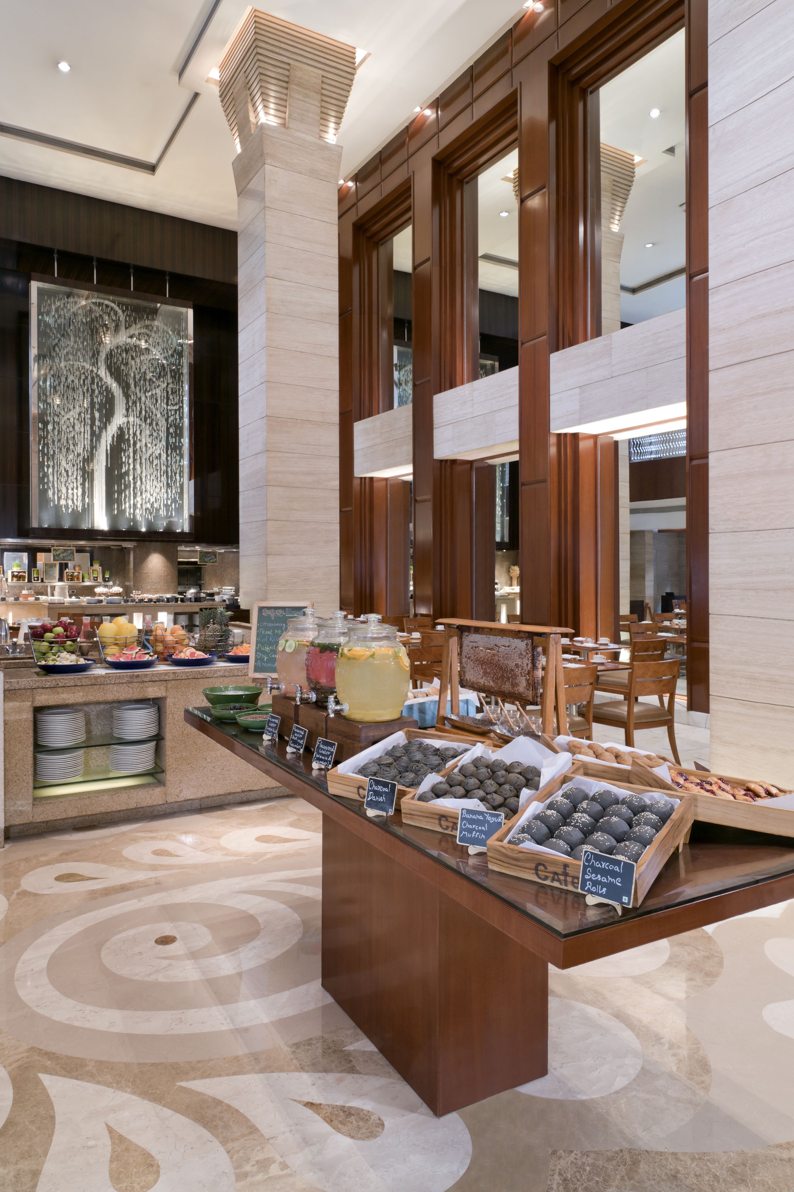 daily buffet breakfast (inr 1850 per person)