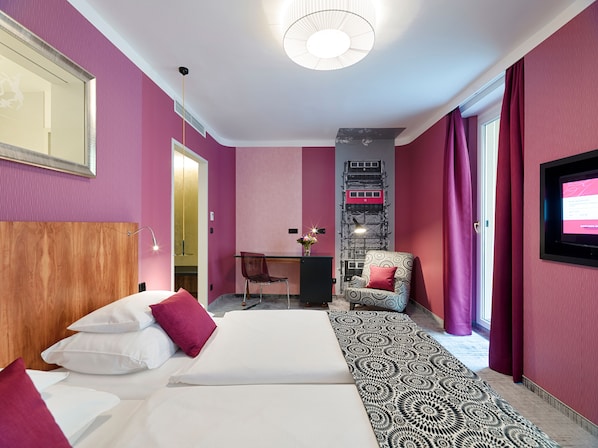 Doppelzimmer, Balkon