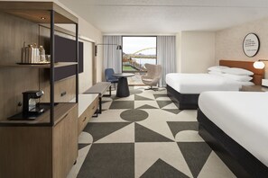 Premium bedding, pillowtop beds, in-room safe, desk