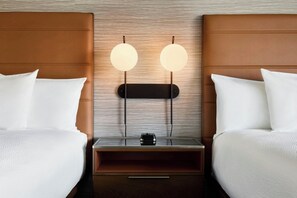 Premium bedding, pillowtop beds, in-room safe, desk