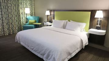 Blackout drapes, iron/ironing board, free WiFi, bed sheets