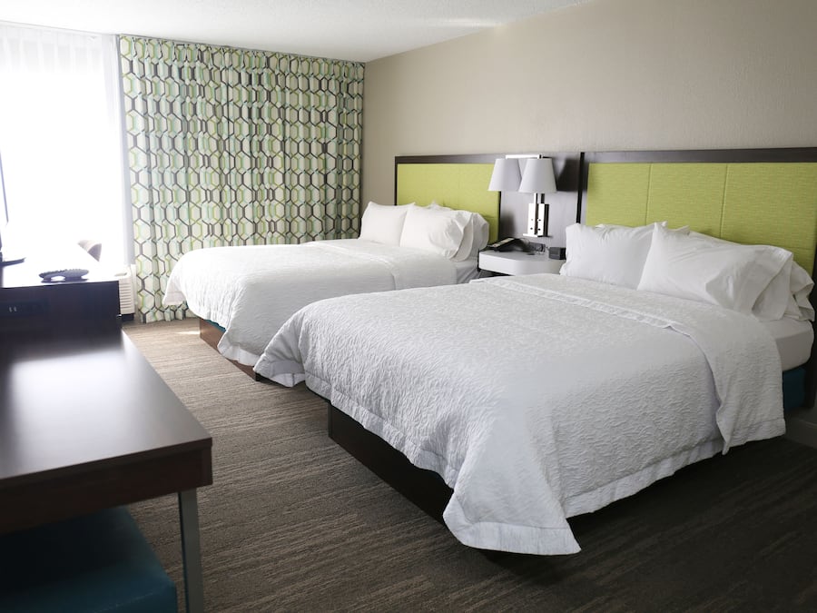 2 Doppelbetten, Nichtraucher | Ausblick vom Zimmer