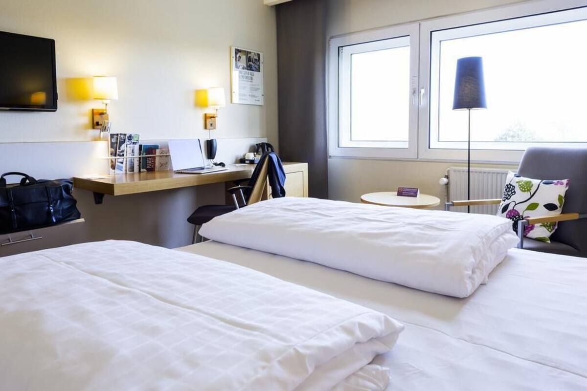 In-room safe, desk, laptop workspace, blackout drapes