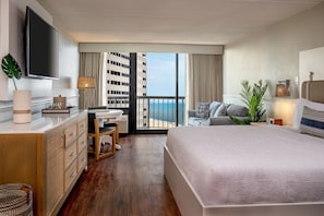 Premium bedding, down duvets, memory-foam beds, in-room safe
