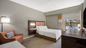 Hypo-allergenic bedding, in-room safe, soundproofing, iron/ironing board