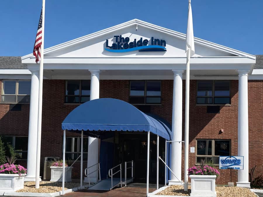 Entrada de l'allotjament