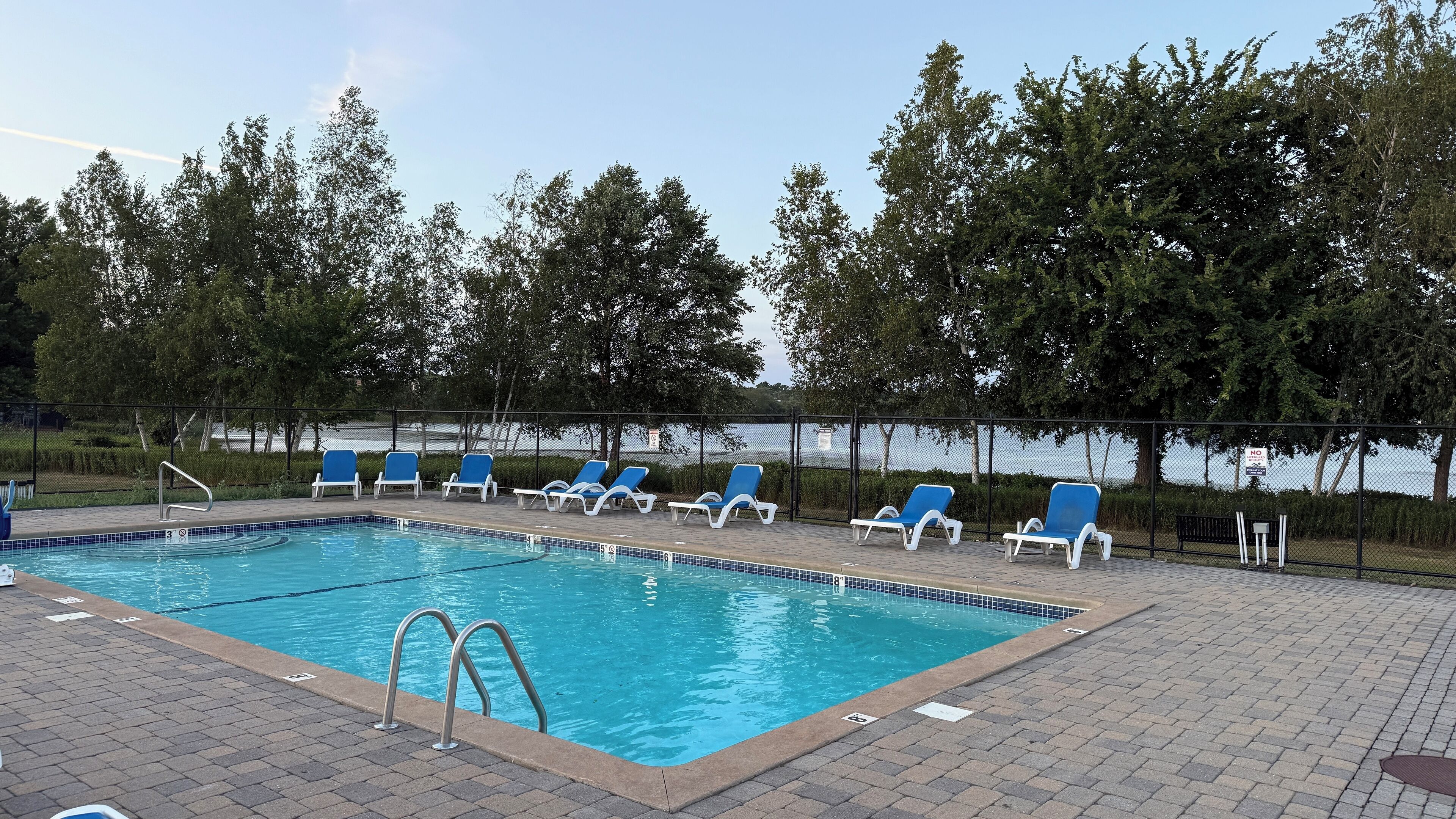 Seasonal outdoor pool