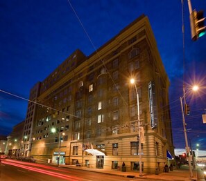 Front of property - evening/night