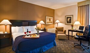 In-room safe, desk, blackout drapes, iron/ironing board