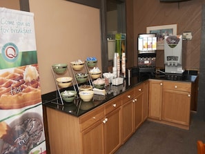 Petit déjeuner continental compris tous les jours