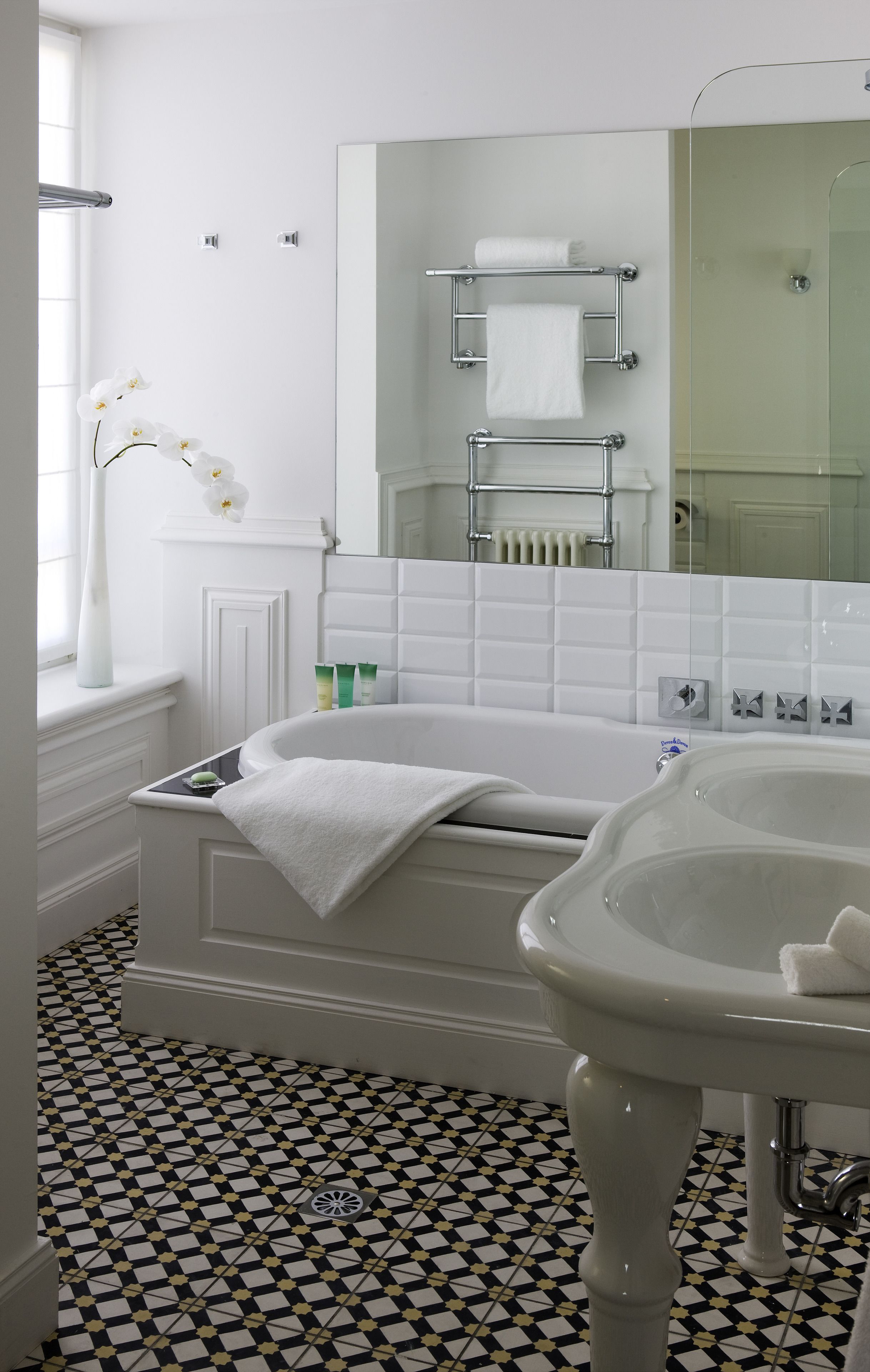 free toiletries, hair dryer, bathrobes, slippers