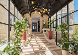 Entrée de l’hébergement