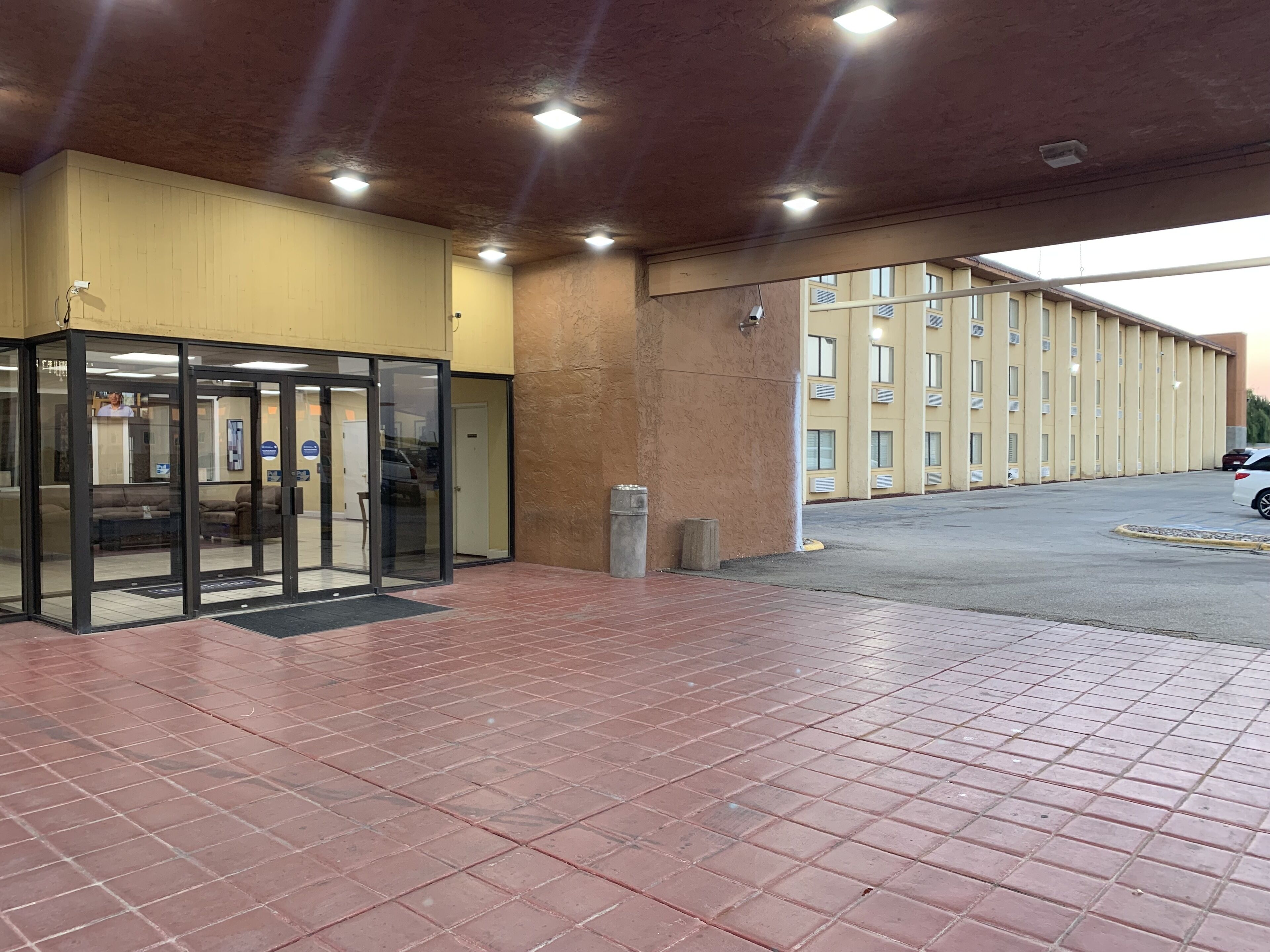 Front of property – evening/night