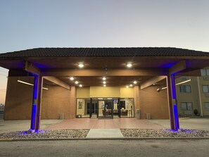 Front of property – evening/night