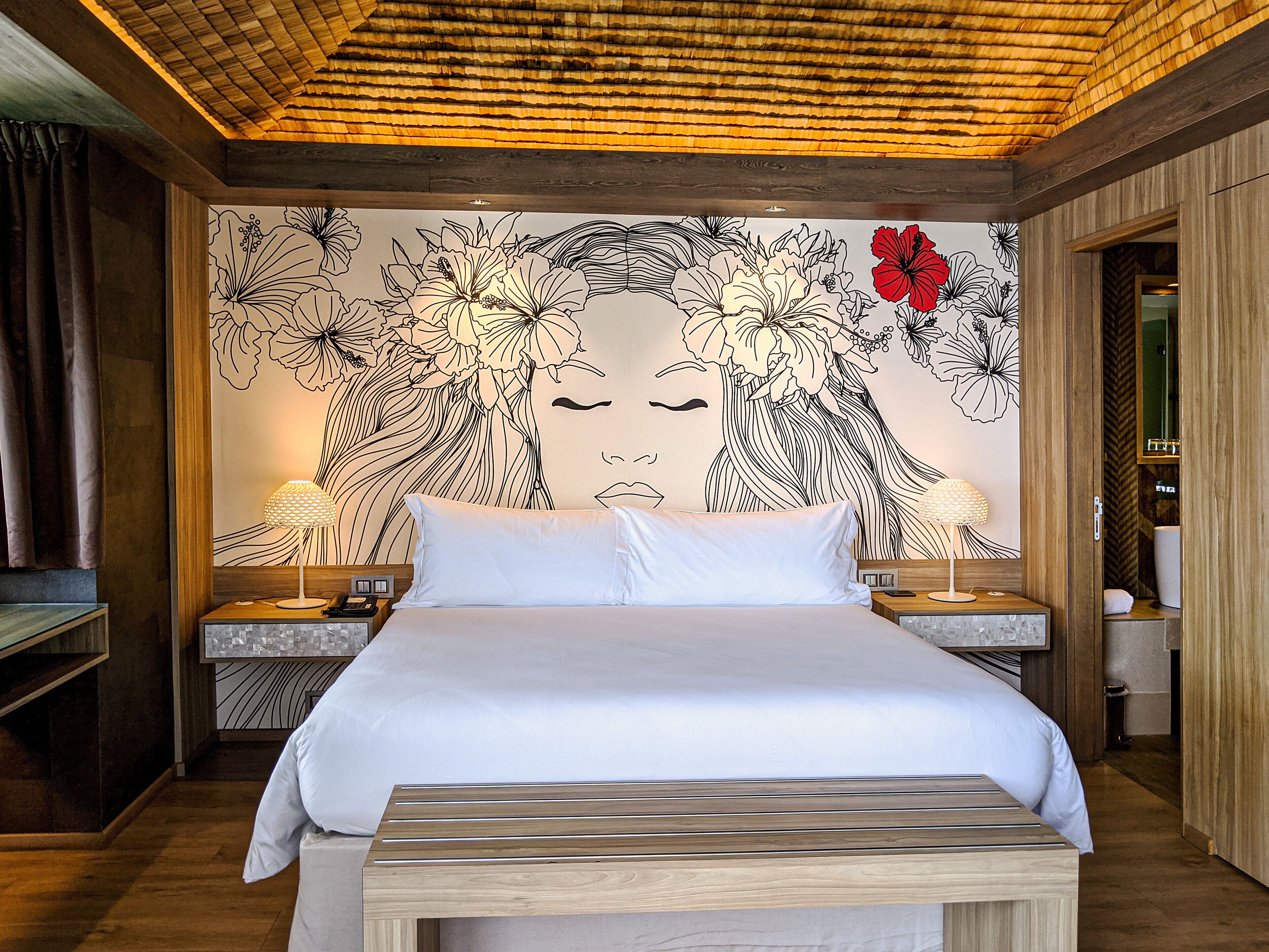 Premium bedding, down duvets, memory-foam beds, minibar