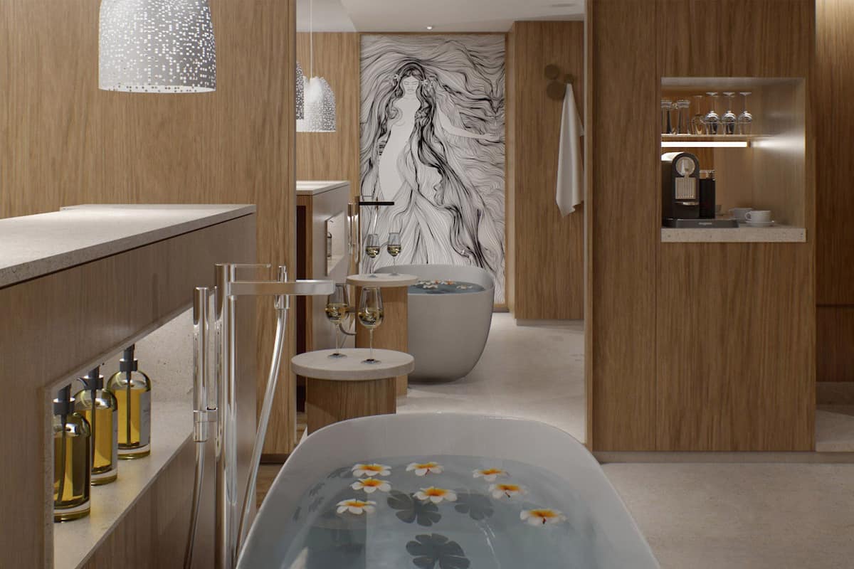 Chambre Deluxe, 1 très grand lit, vue sur l’océan | Literie de qualité, couette en duvet