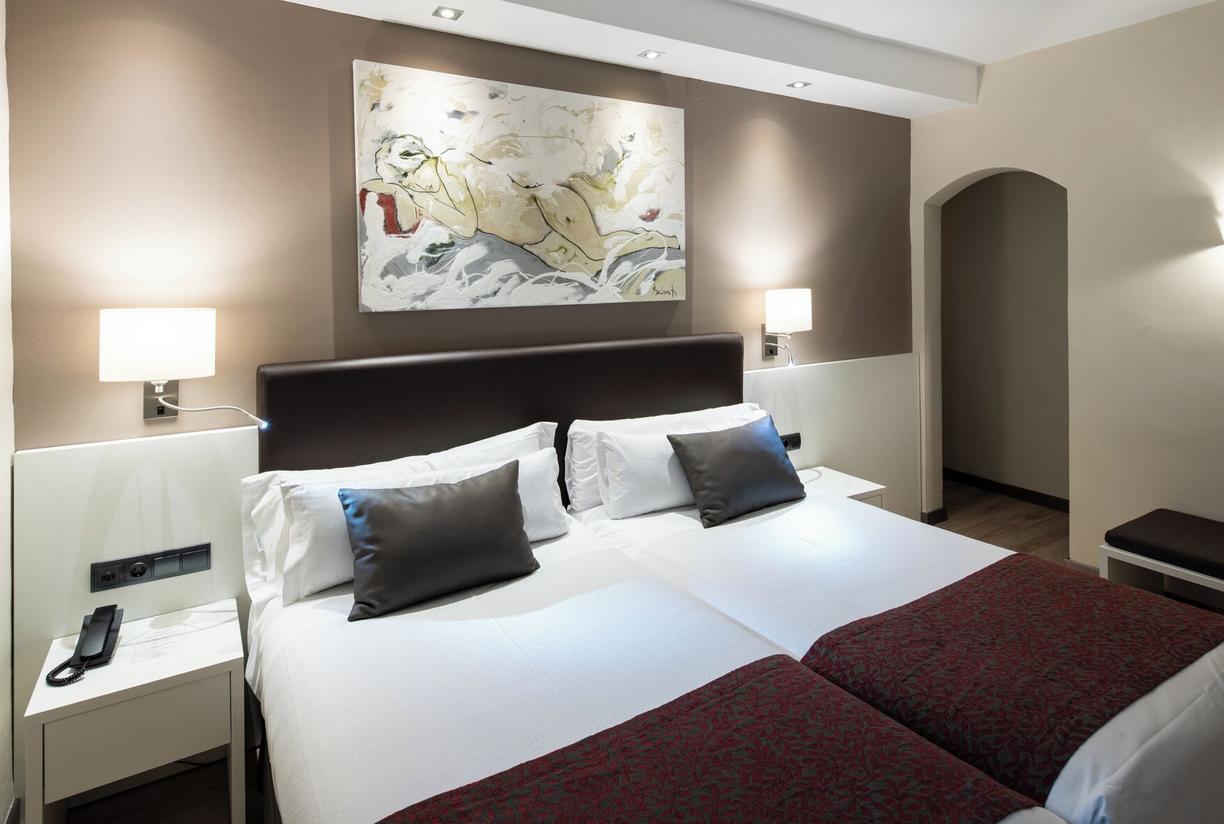 Minibar, in-room safe, desk, blackout curtains