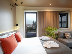 Junior-Suite, 1 Doppelbett und Schlafsofa