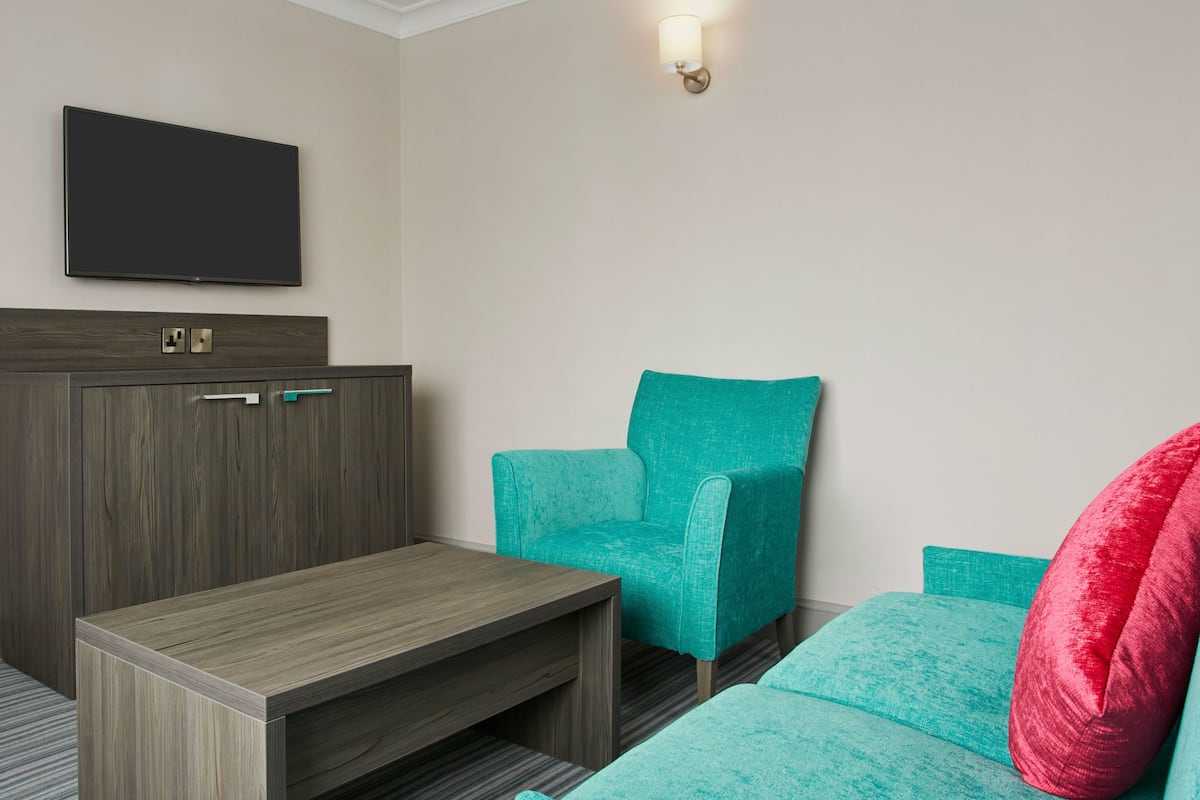 Executive Double Room (with Sofa Bed) | Desk, blackout drapes, iron/ironing board, travel crib