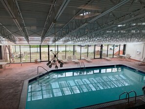 Indoor pool, outdoor pool