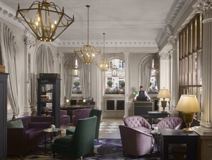 Sitteområde i lobbyen