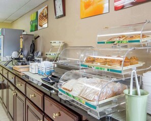 Free buffet breakfast