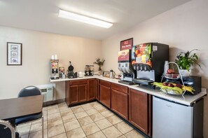 Free continental breakfast