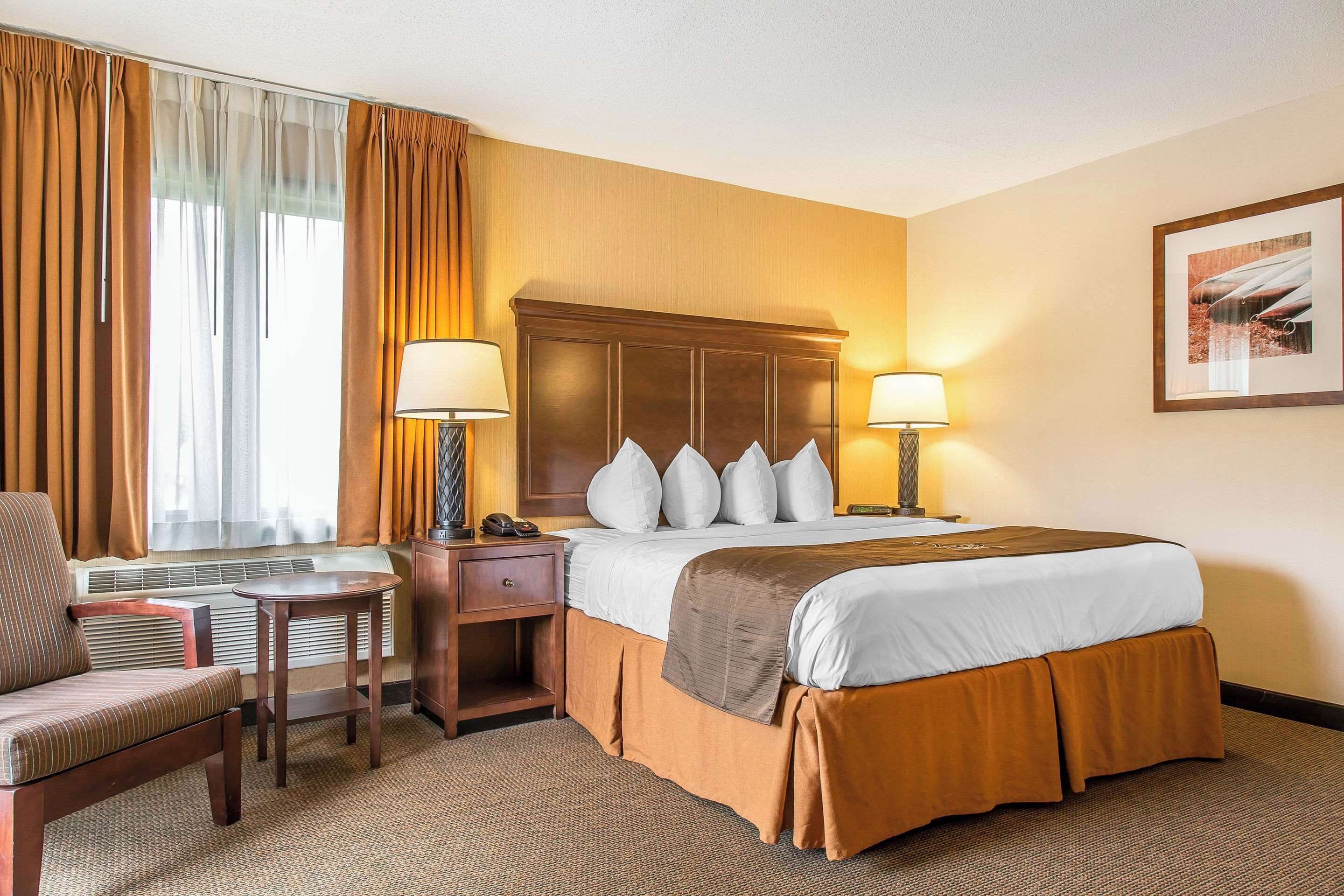 lakeside superior room, 1 king bed | premium bedding, desk, laptop workspace, blackout curtains
