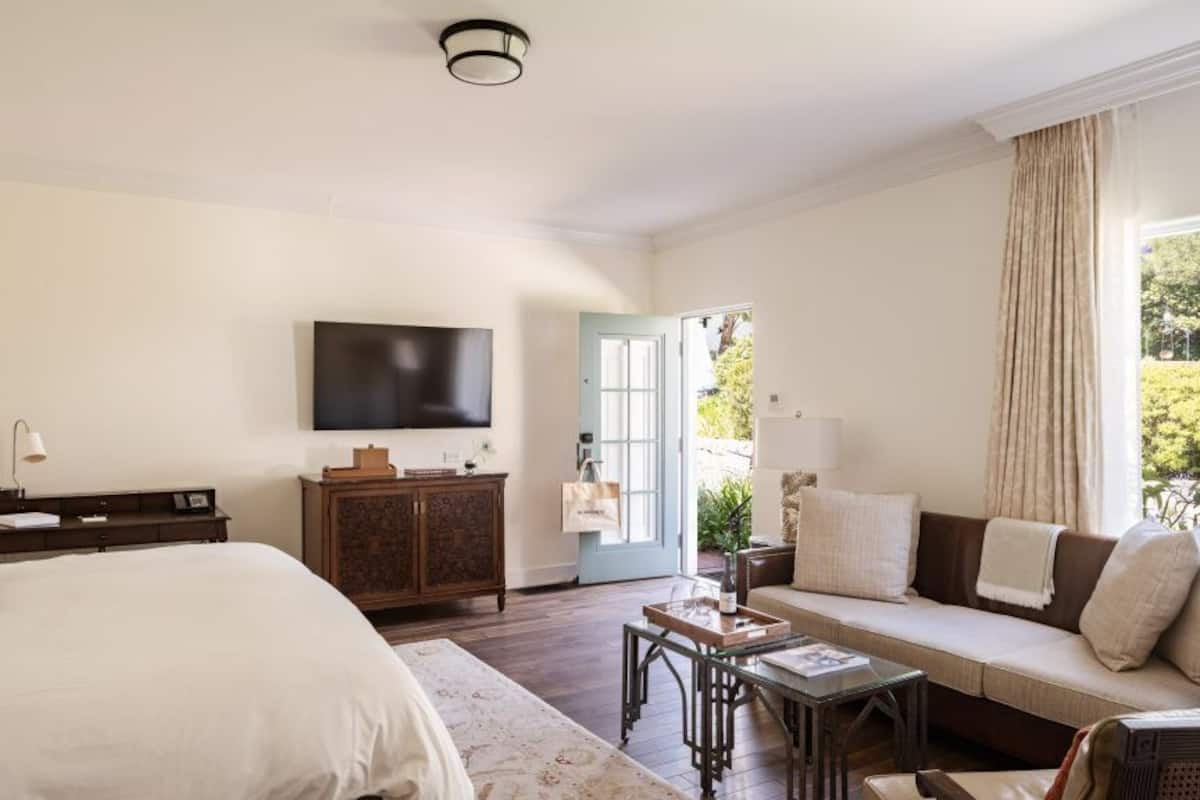 Chambre Deluxe, 1 trÚs grand lit | 1 chambre, literie de qualité supérieure, couette en duvet d'oie