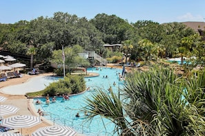 Indoor pool, 2 outdoor pools, cabanas (surcharge), pool umbrellas