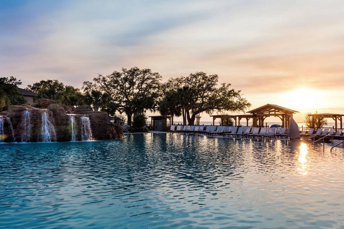 indoor pool, 2 outdoor pools, pool cabanas (surcharge), pool umbrellas